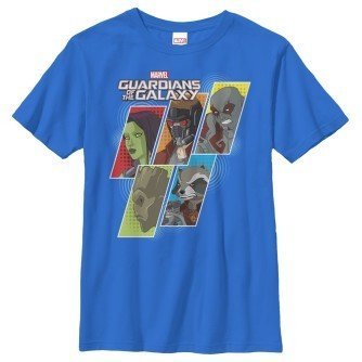 Guardians of the Galaxy Panels Boy’s Shirt