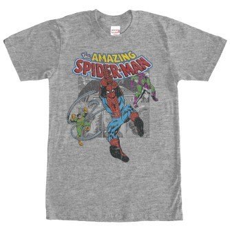 Amazing Spider-Man Battles Evil Tshirt