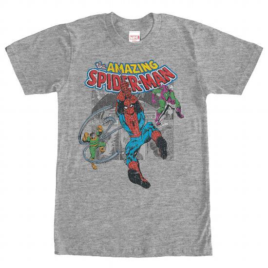 Spiderman Collage Shirt