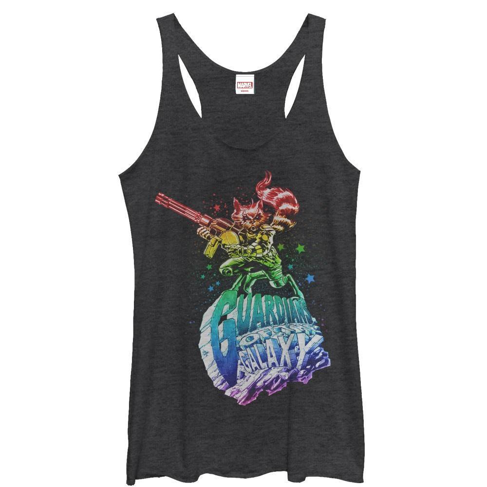 Guardians of the Galaxy Rainbow Rocket Women’s Tank Top